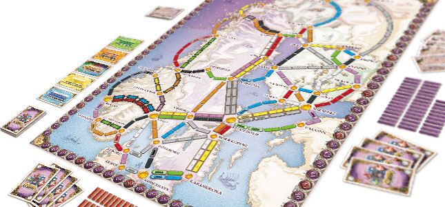 Ticket to Ride Nordic Countries Board Game2-3 PlayerAge 8+New & Sealed 